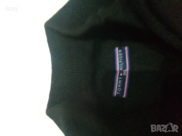 Мъжка жилетка Томми Хилфигер в черен цвят, снимка 4 - Пуловери - 53585645