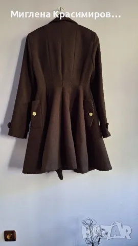 Палто в черно, снимка 4 - Палта, манта - 48302374