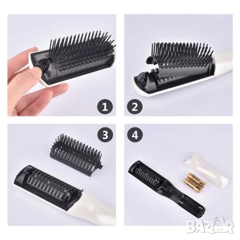 Гребен против косопад с инфрачервена светлина, за растеж на коса, снимка 5 - Продукти за коса - 52212267