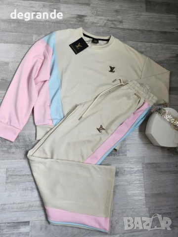 Уникален Дамски Екип Louis Vuitton , снимка 2 - Комплекти - 53063194