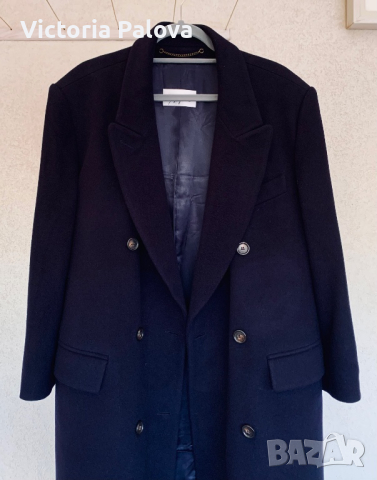 Ново модерно палто PIER ANGELINI 100% кашмир, снимка 17 - Палта, манта - 38476742