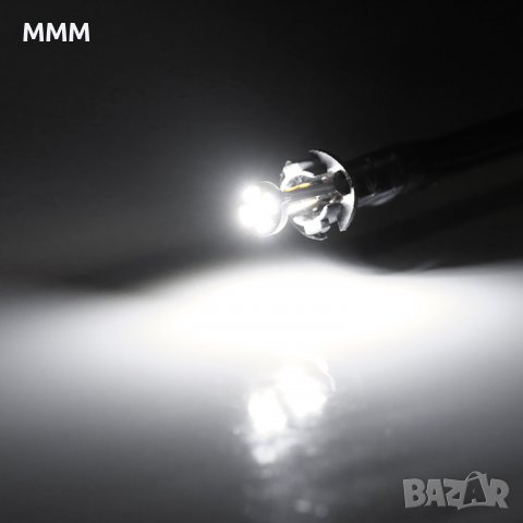 Лед крушки LED Т10 W5W canbus white red, снимка 7 - Аксесоари и консумативи - 39731165