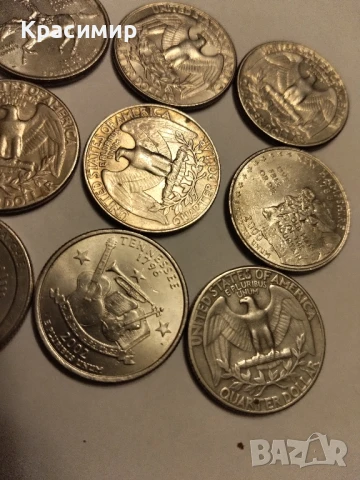 QUARTER DOLLAR 1965-2015 ., снимка 7 - Нумизматика и бонистика - 51161415