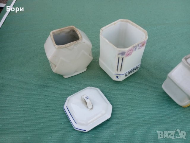 Стар порцелан за подправки, снимка 7 - Кутии за храна - 35760047