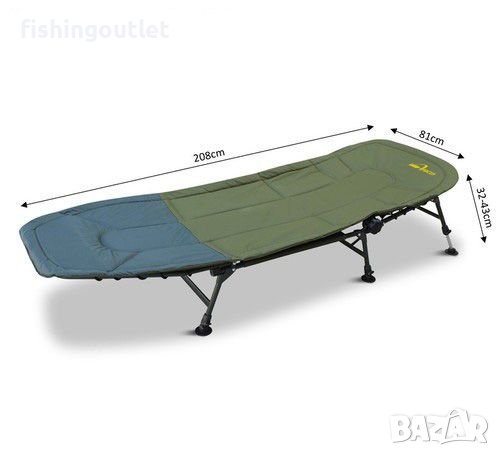Шаранджийско легло CarpFocus COMPACT, снимка 2 - Такъми - 30897015