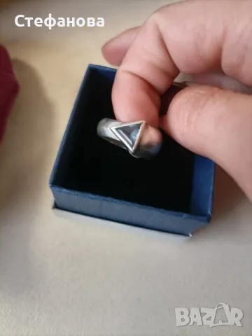 Сребърни бижута, снимка 2 - Пръстени - 49675079