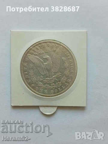 1долар 1886 сребро Морган долар САЩ, снимка 1 - Нумизматика и бонистика - 42036401