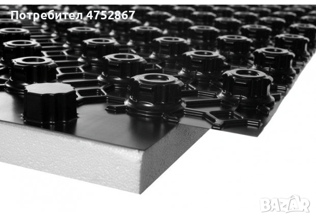 Подложка / изолационен панел за подово отопление 43мм.