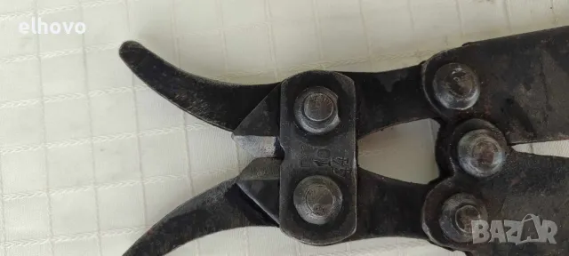 Стара ножица за рязане на арматура 1944г, снимка 5 - Антикварни и старинни предмети - 47543470