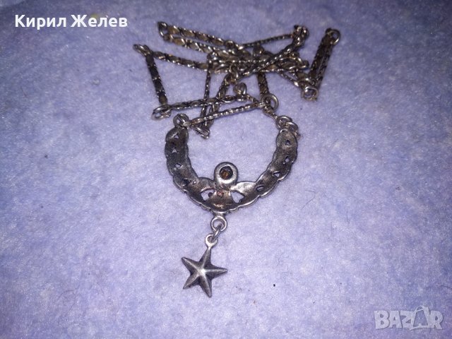 ПРЕВЪЗХОДНО СРЕБЪРНО ДИЗАЙНЕРСКИ АРТ МОДЕЛ КОЛИЕ ВИСОКА ПРОБА СРЕБРО с ЦИРКОН РЪЧНА ИЗРАБОТКА 36159, снимка 17 - Колиета, медальони, синджири - 39547567