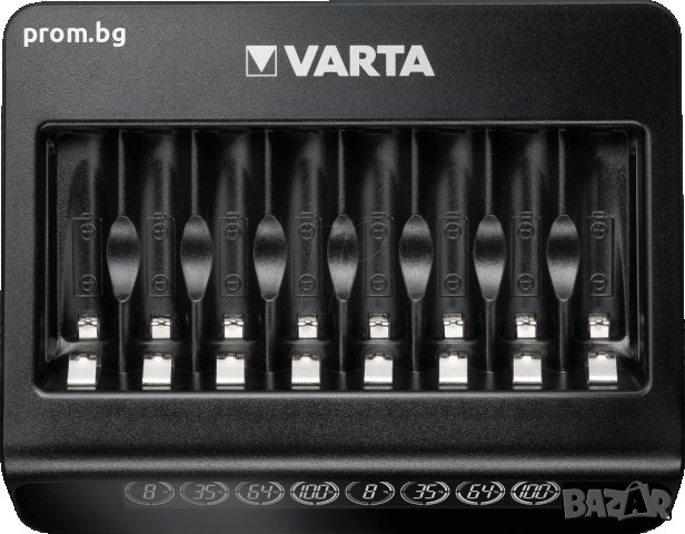 зарядно за 8 бр. акумулаторни батерии Varta, внос от Германия, снимка 3 - Друга електроника - 28676862