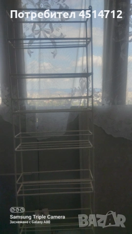 Много здрава етажерка от арматурно желязо