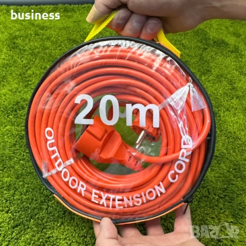 Удължителен кабел с букса и щепсел 10м,20м,30м,40м,50м