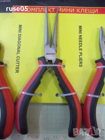 Комплект "NEXTOOL" 3 броя мини клещи нов, снимка 4 - Клещи - 39164205