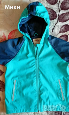 Есенни детски якета 104см - гумирано водонепромукаемо яке за дъжд 98-104см., снимка 2 - Детски якета и елеци - 51274622