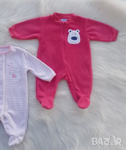 Бебешки  ромпъри за новородено момиче, снимка 15 - Бебешки гащеризони - 49071840