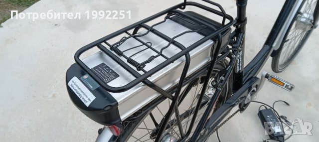   Алуминиев електрически велосипед CYCO E-Bike. 28цола. 7 скорости. 36 волта. 250W мощност на мотора, снимка 14 - Велосипеди - 42615092