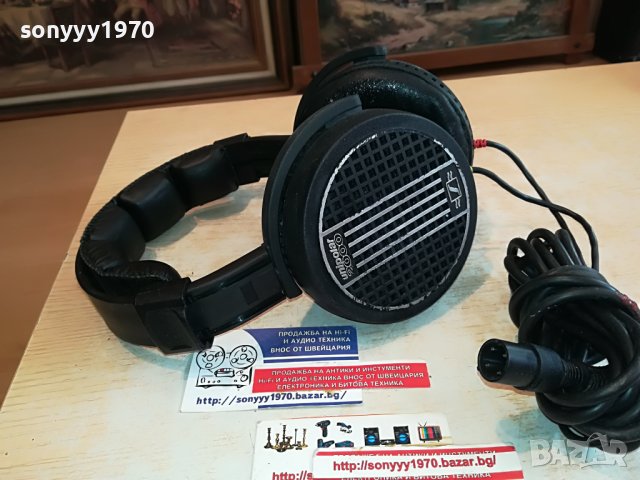 SOLD-SЕNNHEISER UNIPOLAR 2000 HIFI HEADPHONES-ВНОС GERMANY 2604231723, снимка 3 - Слушалки и портативни колонки - 40497452