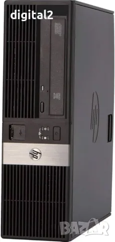 Компютър HP rp5800 Desktop Pentium G860 ,RAM 8GB ,256SSD 24м Гаранция, снимка 3 - Работни компютри - 49634206