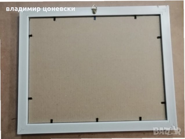 Стара руска маслена картина Брезова гора от 1950 г, масло на платно, живопис, снимка 7 - Картини - 35851522