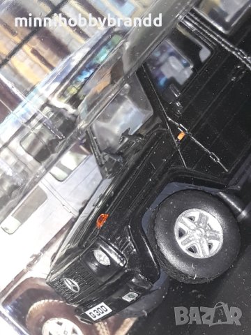 Mercedes -Benz G 300 1993.Black metallic. Top rare  model. IXO/DEAGOSTINI., снимка 4 - Колекции - 41334269