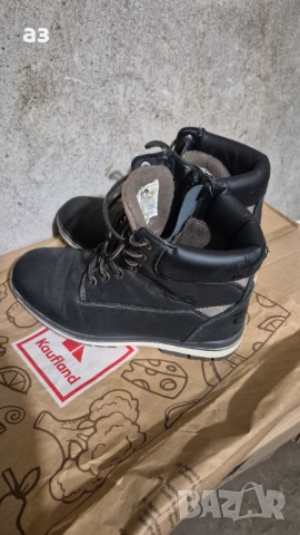 Юношески черни боти Fila - номер 40 (25 см), снимка 7 - Детски боти и ботуши - 53757497