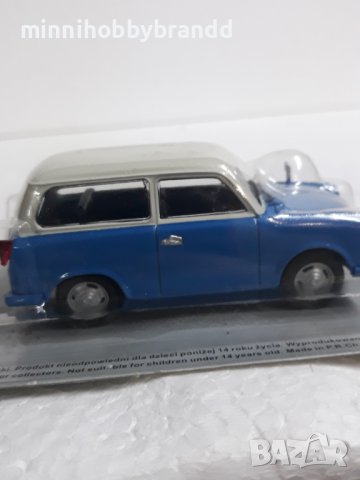 TRABANT P50 KOMBI.ТРАБАНТ Р50 КОМБИ.1.43 DEAGOSTINI., снимка 10 - Колекции - 39629251