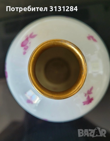 Rosenthal Thomas антикварна Ваза Арт- Нуво Германия, снимка 7 - Вази - 51498113