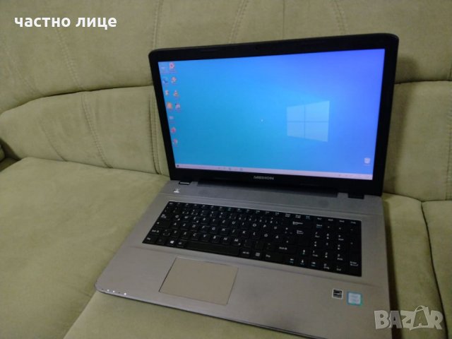 Продавам лаптоп Medion i3-7100 17.3'' Led/8gb.ram/128ssd/1tb hdd, снимка 5 - Лаптопи за работа - 35934746