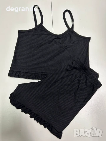 Черен Дамски комплект  