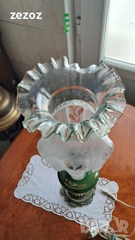 Настолна винтидж лампа, снимка 5 - Настолни лампи - 53693139