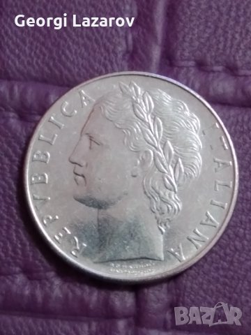 100 лири Италия 1976