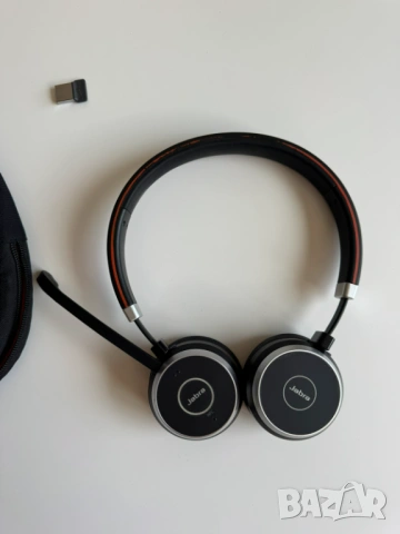 Jabra Evolve 65 – професионални безжични слушалки, снимка 2 - Слушалки и портативни колонки - 53484975
