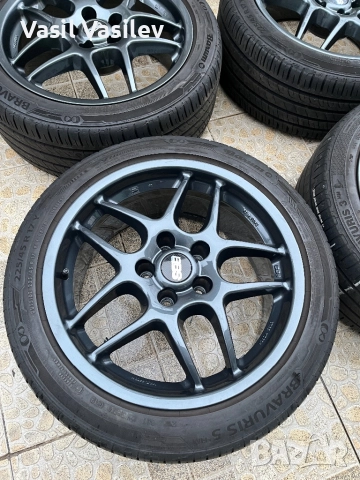 Джанти BBS VZ024 17 с гуми, снимка 2 - Гуми и джанти - 52668420