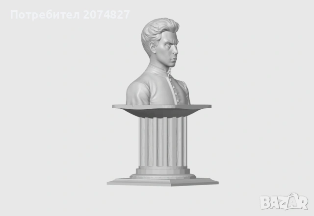 ПАНАЙОТ ВОЛОВ (бюст, статуетка), снимка 9 - Статуетки - 53453536