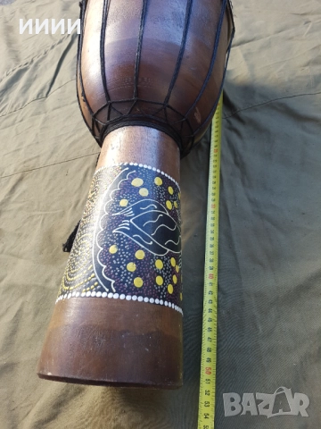 Тарамбука музикален инструмент голяма 3, снимка 3 - Антикварни и старинни предмети - 52559248