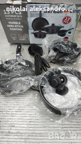  комплект тенджери от 13 части , снимка 1