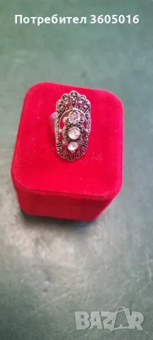 Сребърен пръстен 925, снимка 2 - Пръстени - 49360335