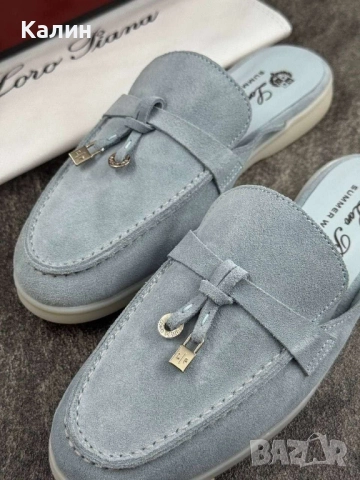 Дамски мокасини Loro Piana - естествен велур - различни цветове 150 лв., снимка 1