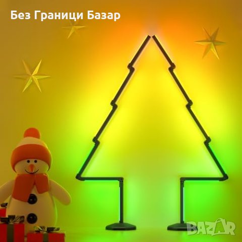 Нова Интерактивна Подова Лампа с Апликация - 16M Цветове, 300+ Режима, снимка 2 - Други - 44156138