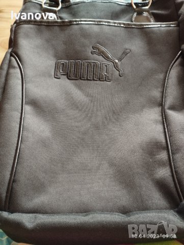 Продавам чанта Puma ,текстил и лачен кант, снимка 3 - Чанти - 40316874