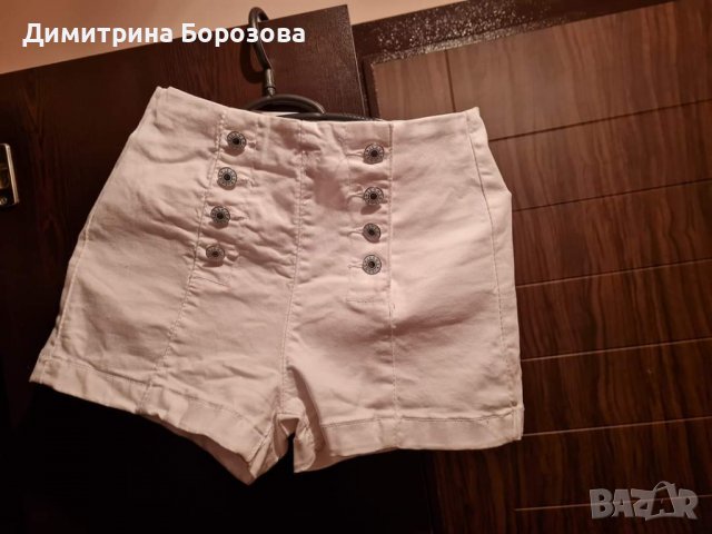 Панталонки с висока талия, снимка 4 - Къси панталони и бермуди - 40062620