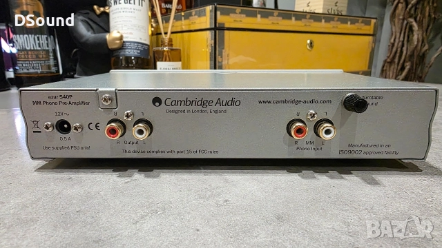 Cambridge Audio 540P MM Аудиофилски фоно предусилвател – безупречно състояние, Overclock, снимка 4 - Грамофони - 52890800