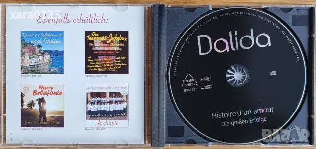 Dalida – Histoire D'un Amour, снимка 3 - CD дискове - 49376583