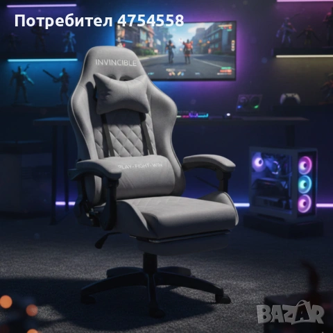 Геймърски стол , снимка 2 - Столове - 53821228