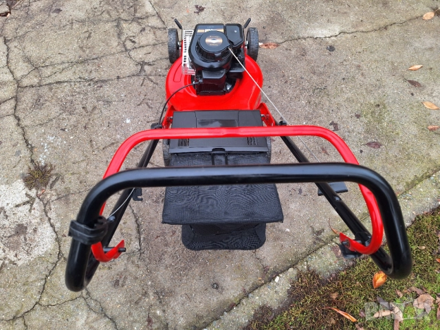 Косачка Briggs Efco 5 к.с. без самоход мулчираща с кош, снимка 8 - Градинска техника - 52294860