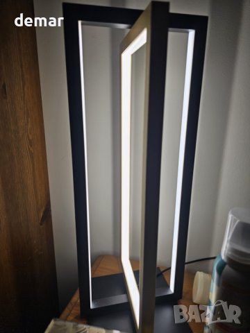 LED нощна лампа EDISHINE, димируема настолна лампа, сензорна, снимка 9 - Лед осветление - 44161956
