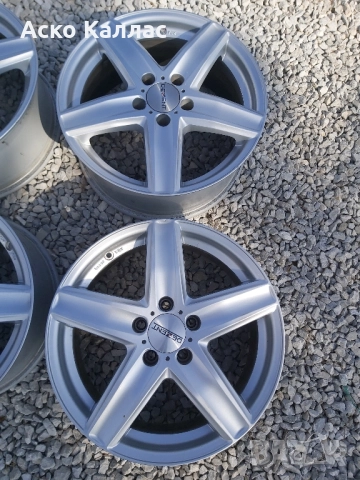 5х112..17.цола. 7 1/2j ET35 Dezent, снимка 3 - Гуми и джанти - 51835001