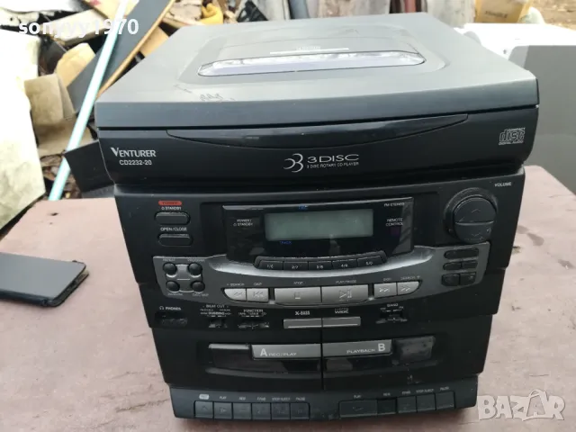 VENTURER CD2232-20 CD DECK RECEIVER-ВНОС SWISS 0203251922LNWC