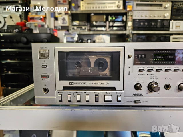 Винтидж ресийвър Panasonic SG-60 + касетен дек в едно. Hi-Fi Cassette Deck Receiver, снимка 9 - Ресийвъри, усилватели, смесителни пултове - 52387478